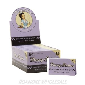 BLAZY SUSAN PURPLE DELUXE ROLLING 1/4 SIZE 20 KITS