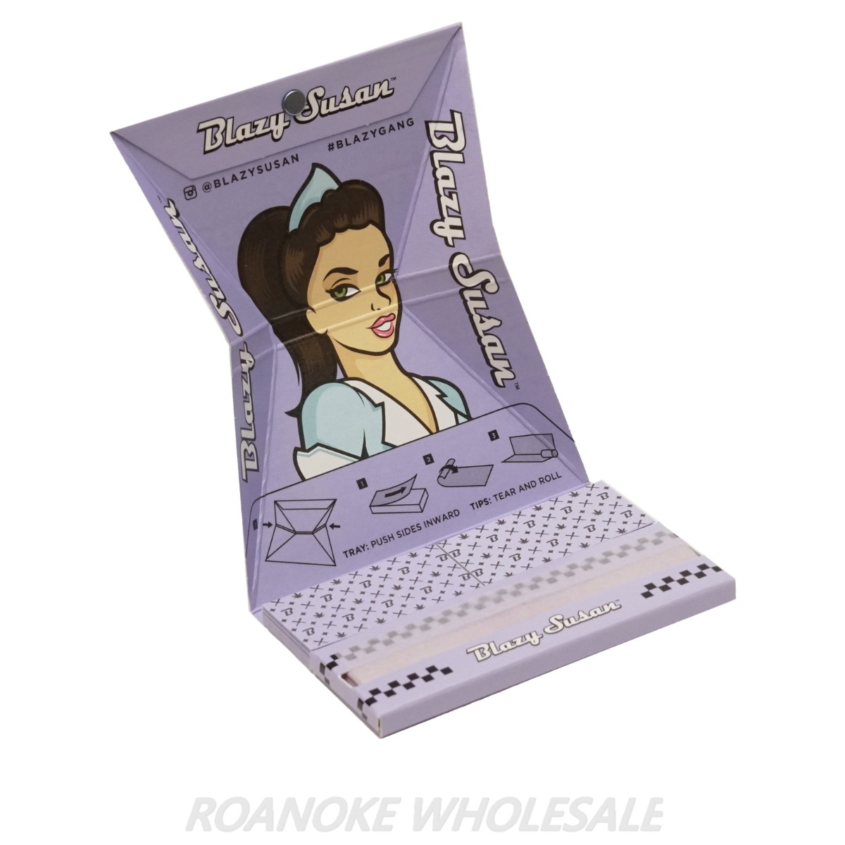 BLAZY SUSAN PURPLE DELUXE ROLLING 1/4 SIZE 20 KITS - Image 2