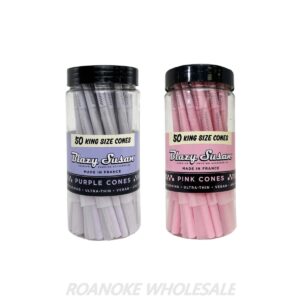 BLAZY SUSAN KING SIZE CONES 50PCS JAR