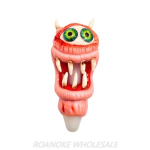 3D SPOON PIPE 4" MONSTER 2 EYES HUBS