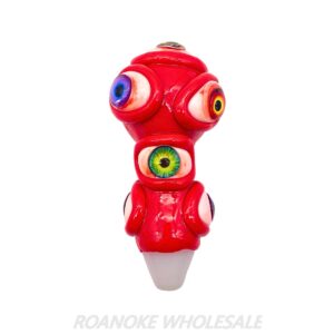 3D SPOON PIPE 4" MONSTER MULTIPLE EYES