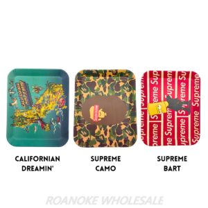 BIODEGRADABLE ROLLING TRAY (6" x 7.5")