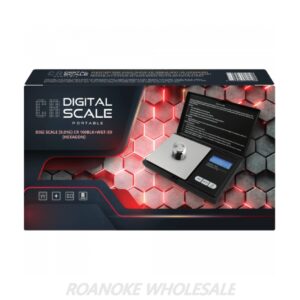 CR PORTABLE DIGITAL SCALE BLK WGT-3D 100G X 0.01G (HEXAGON)