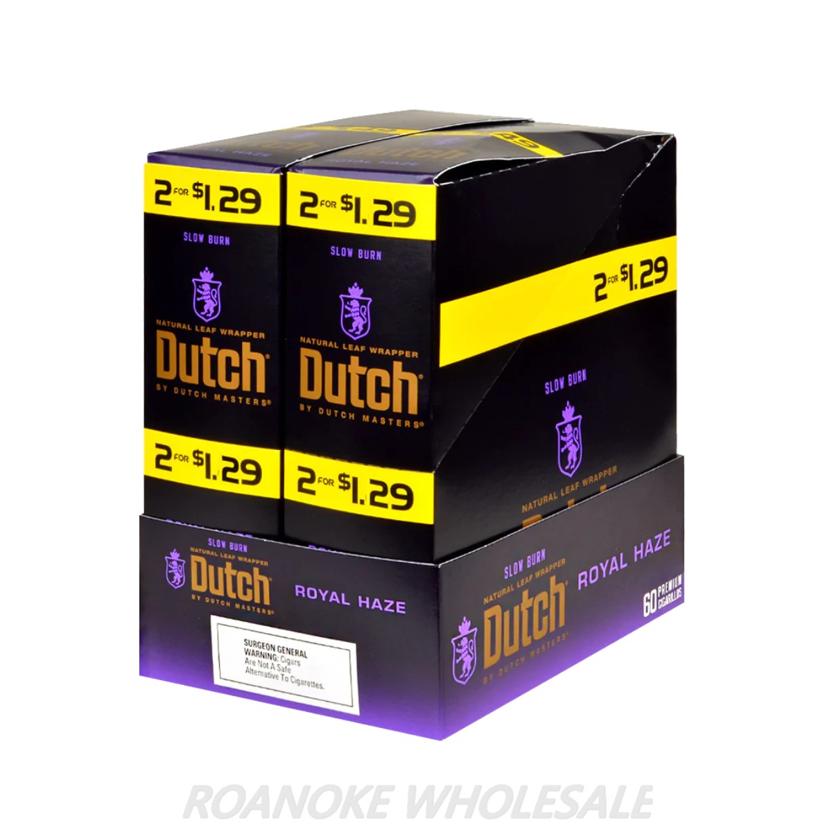 DUTCH SLOW BURN CIGARILLOS (2 FOR $1.29) 30/2 PACKS - Image 2