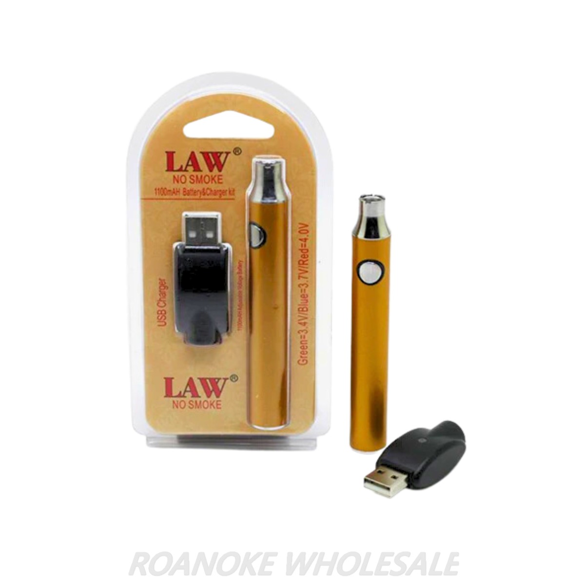LAW VAPE 1100MAH BATTERY & CHARGER KIT - Image 2