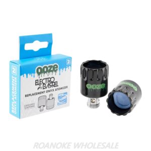 OOZE ELECTRO BARREL REPLACEMENT ONYX ATOMIZER 2 PACK