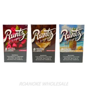 RUNTZ TOBACCO WRAPS 8 PACKS