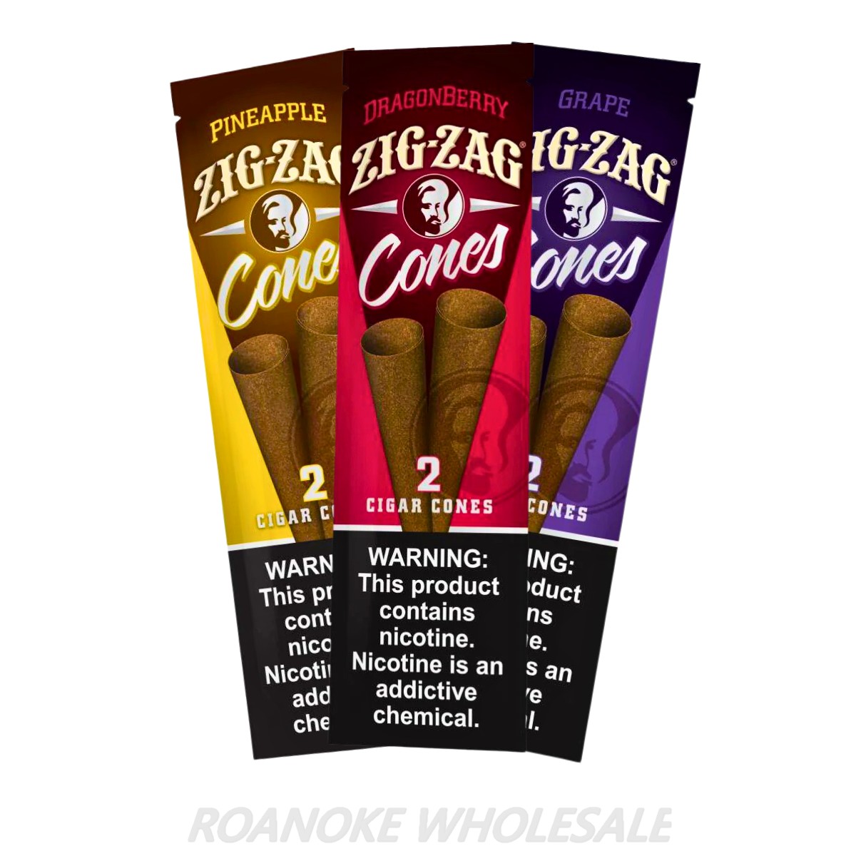 ZIG ZAG CIGAR CONES 15/2 PACKS