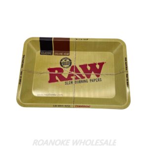RAW CLASSIC METAL ROLLING TRAY (7" X 5")