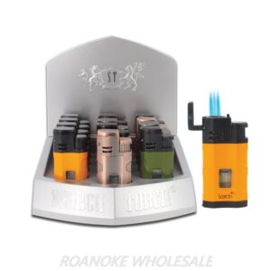 SCORCH TORCH - 3TORCH CIGAR PUNCH 12PCS (61678-3T) [NO SHIPPING]