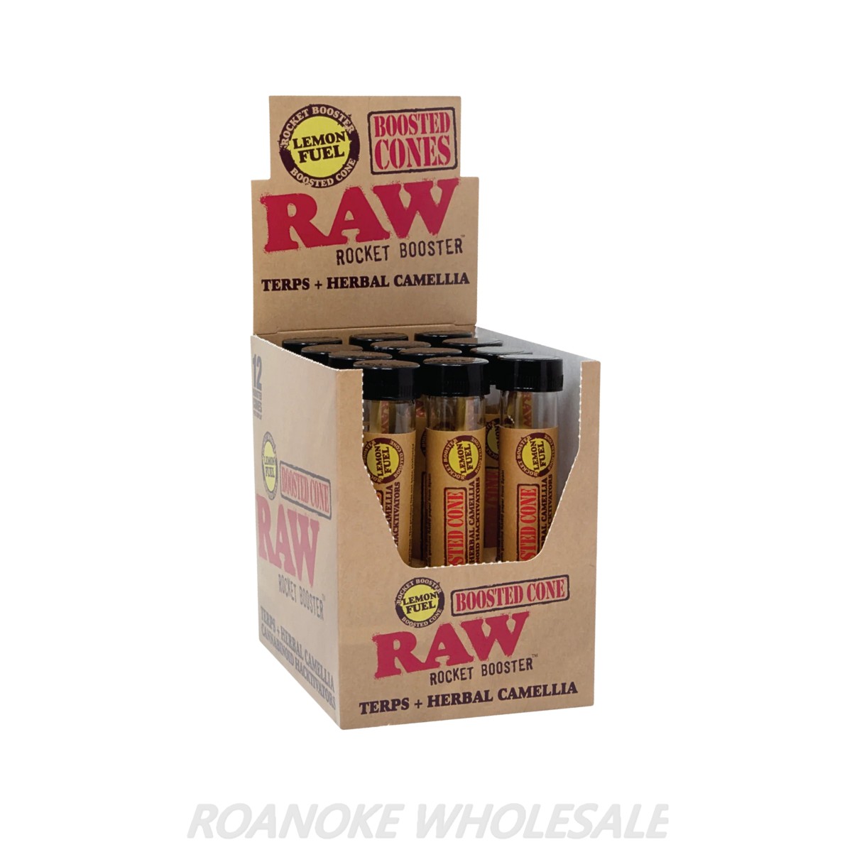RAW ROCKET BOOSTER BOOSTED CONE 12PCS