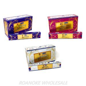 SATYA NATURAL 15G INCENSE 12PCS