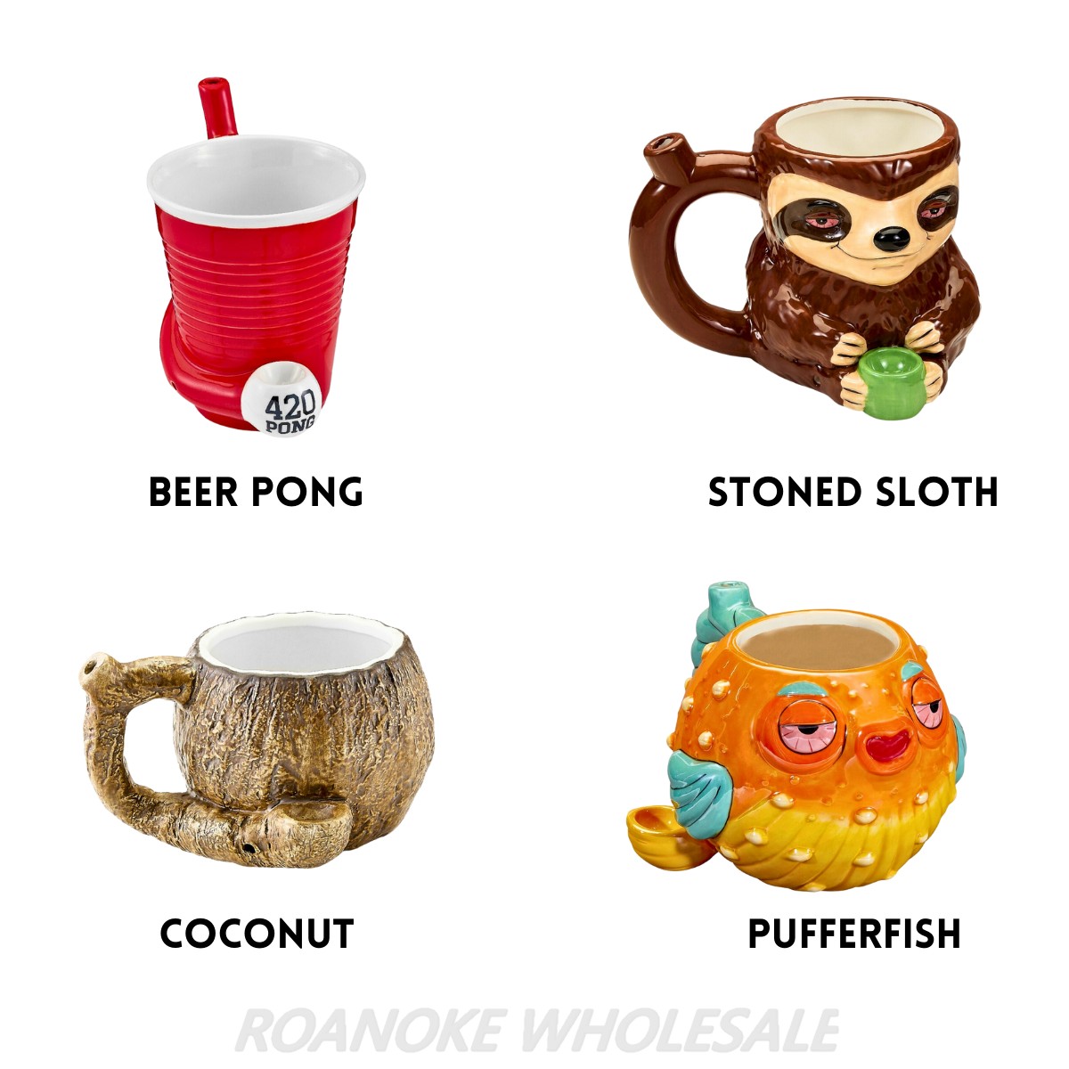 FASHIONCRAFT CERAMIC MUG PIPE - Image 3