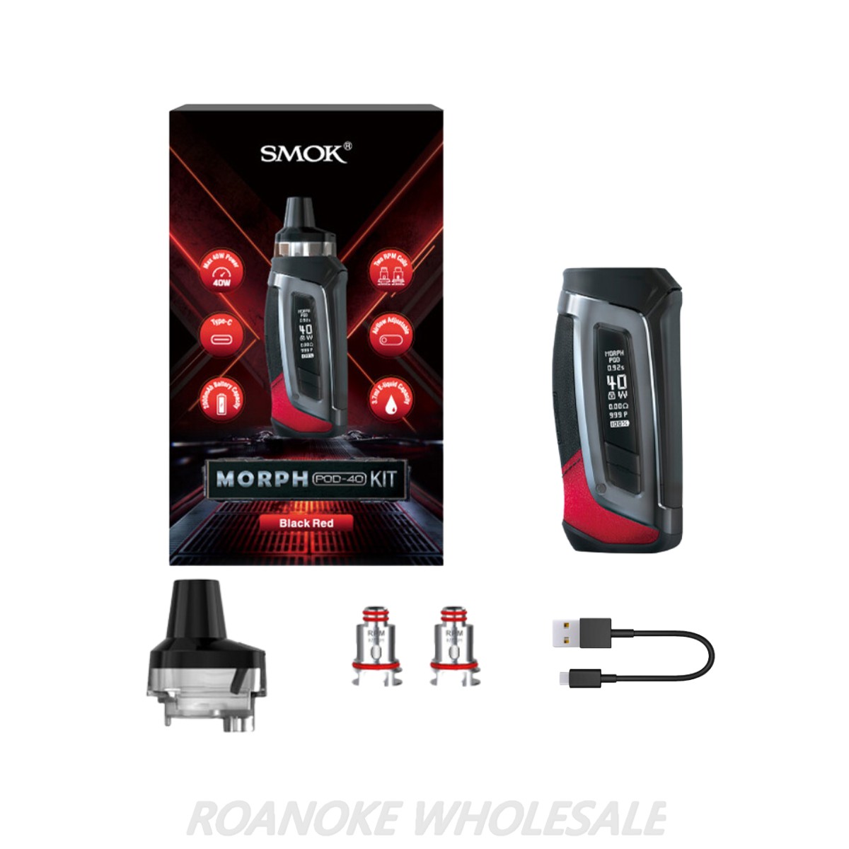 SMOK MORPH POD-40 KIT (40W) - Image 2