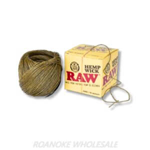 RAW HEMP WICK 250FT