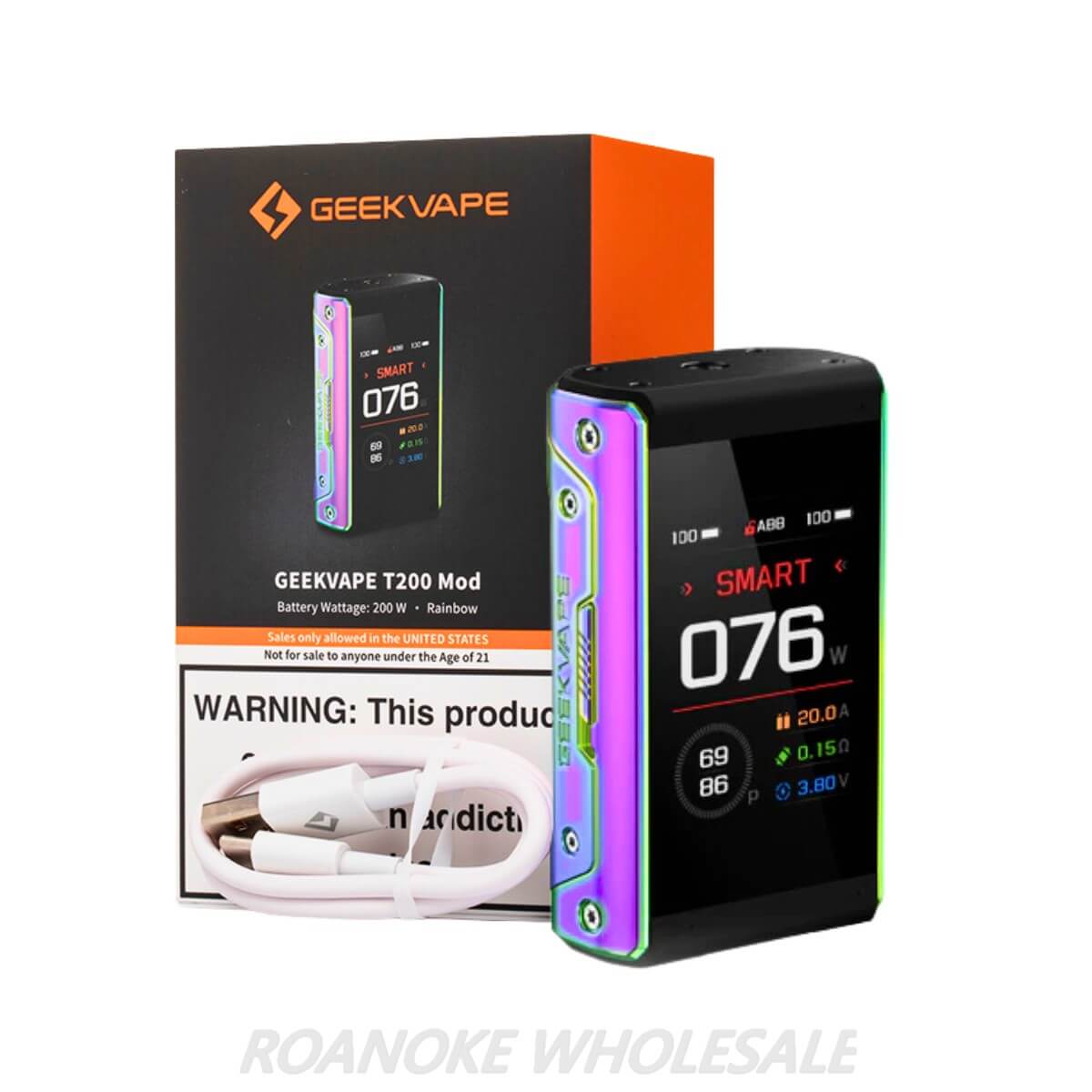 GEEKVAPE T200 MOD (200W) AEGIS TOUCH - Image 2