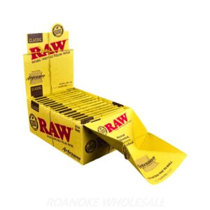 RAW ARTESANO 1&1/4 SIZE CLASSIC ROLLING PAPERS 15PCS