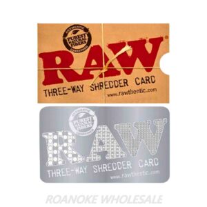 RAW THREE-WAY SHREDDER CARD 10PCS