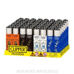 CLIPPER CLASSIC MINI LIGHTER ZIG-ZAG COLLECTION 48PCS [NO SHIPPING]