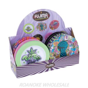 FUJIMA 5.4'' TIN ASHTRAY 24PCS (LTT25)