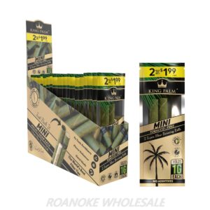 KING PALM MINI ROLLS (1G) (2 FOR $1.99) 20/2 PACKS
