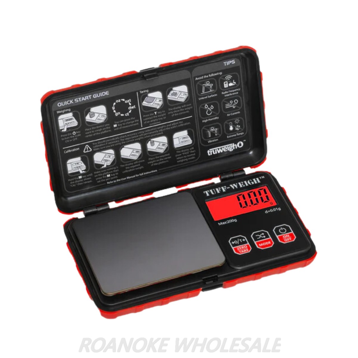 TRUWEIGH TUFF-WEIGH DIGITAL MINI SCALE - 200G X 0.01G