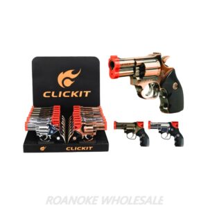 CLICKIT MAMXL TORCH LIGHTERS W/ POINTER 16PCS [NO SHIPPING]