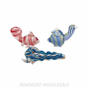 FUKU TOBACCO FANCY SPOON PIPE 30PCS MIX ANIMALS [NO SHIPPING]