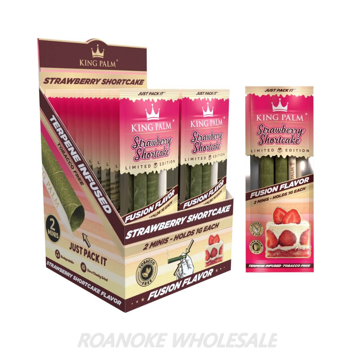 KING PALM LIMITED EDITION MINI ROLLS (1G) 20/2 PACKS - Image 2