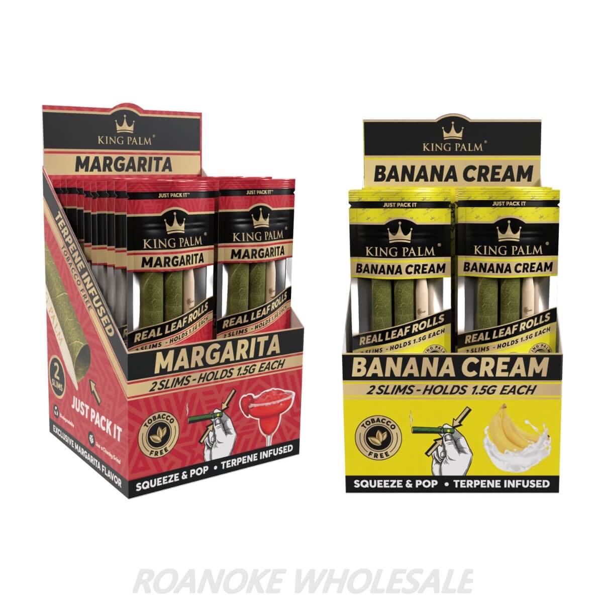 KING PALM SLIM ROLLS (1.5G) 20/2 PACKS - Image 2