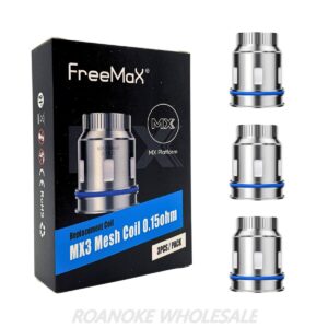 FREEMAX MX3 MESH COIL 0.15 OHM 3PCS