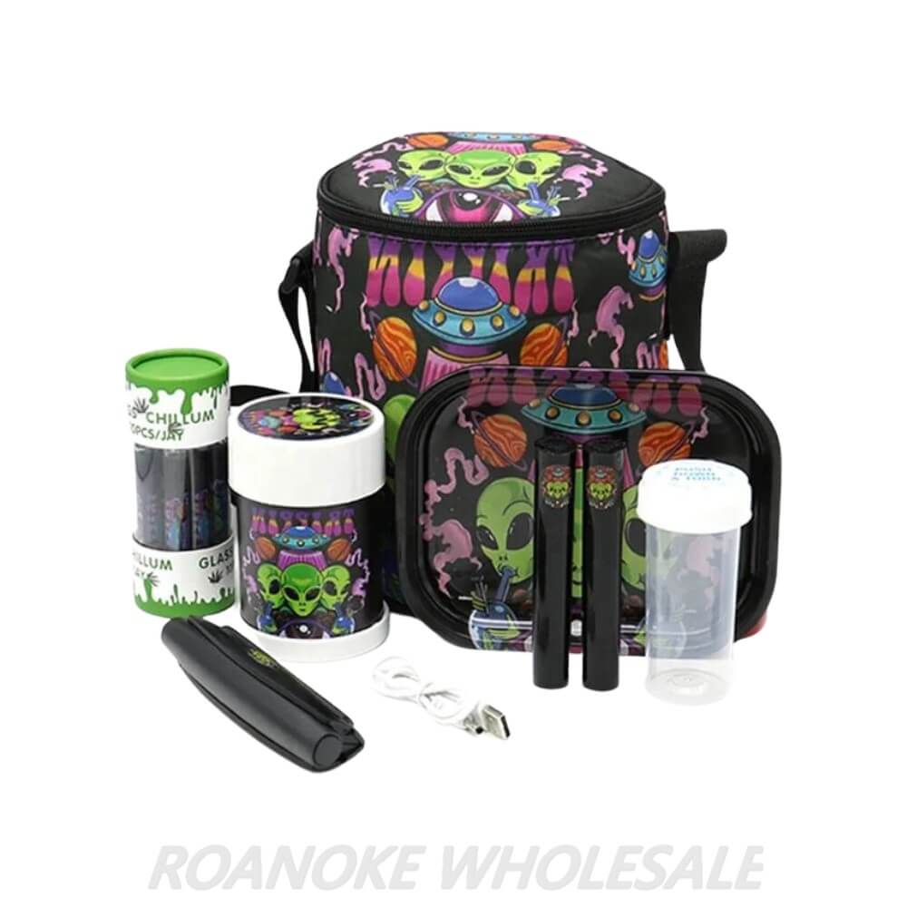 BUCKET BAG CHILLUM SMOKING KIT 5 IN 1