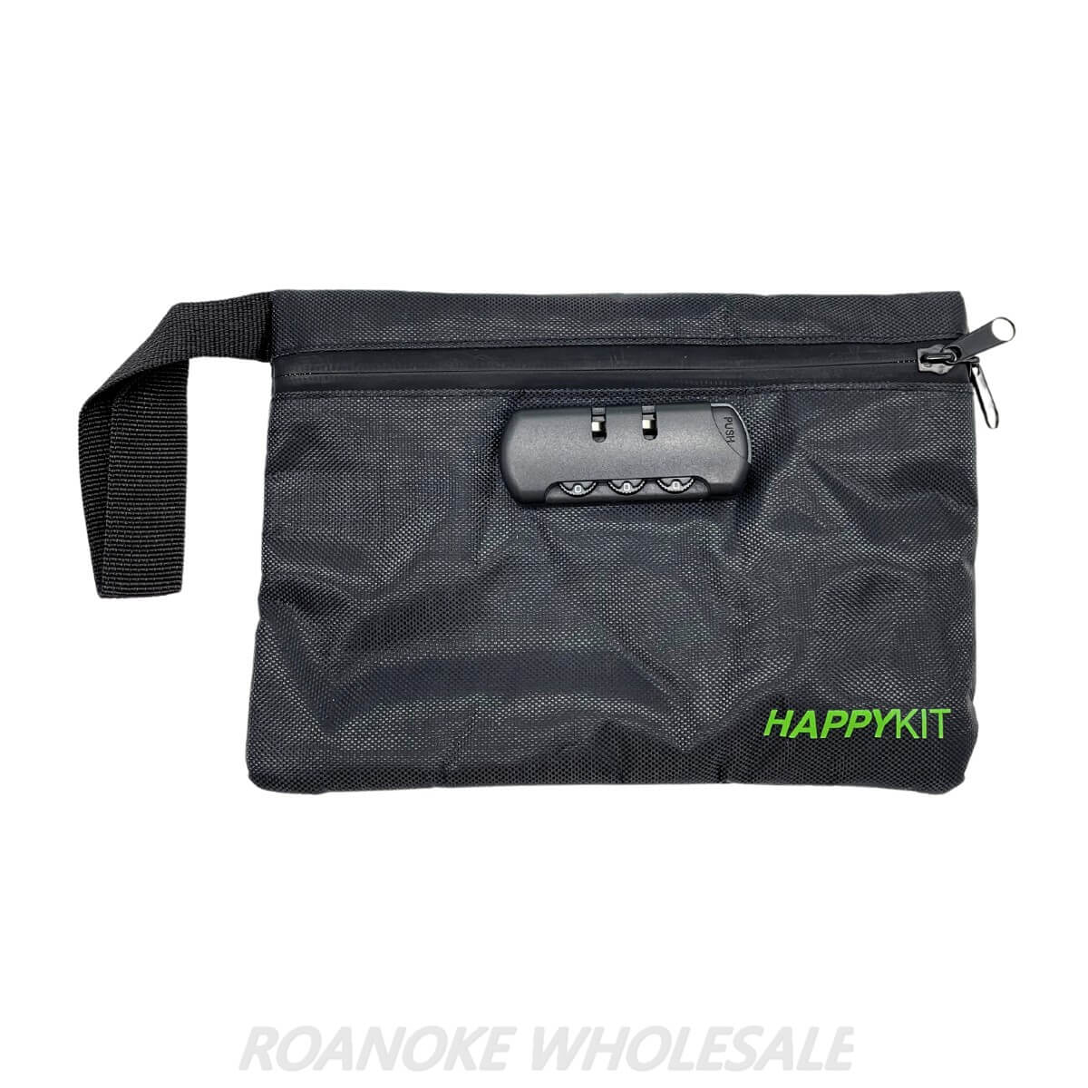 HAPPY KIT BLACK FLOWER POUCH - Image 3