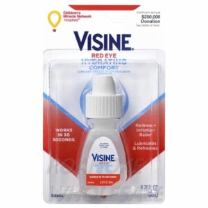 VISINE RED EYE HYDRATING COMFORT (8ML) 6PCS