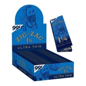 ZIG ZAG 1&1/4 ULTRA THIN PAPERS ($0.99) 24PCS