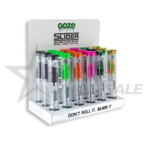 OOZE SLIDER GLASS BLUNT DISPLAY 18PCS