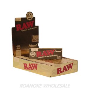 RAW CLASSIC 1 1/4 SIZE ETHEREAL ROLLING PAPERS 24PCS