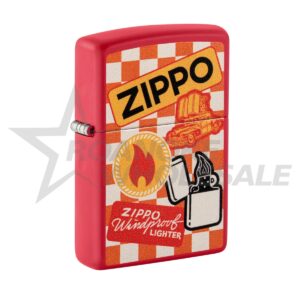 ZIPPO LIGHTER - RETRO ZIPPO DESIGN ($31.95)