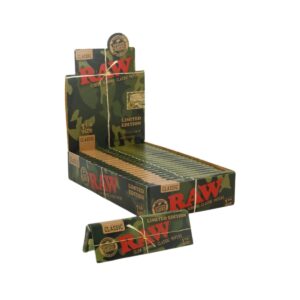 RAW CAMO LIMITED EDITION 1&1/4 SIZE CLASSIC PAPERS 24PCS