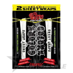 COLORS ORGANIC SHEET WRAPS 25/2 PACKS