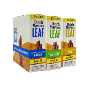DUTCH MASTERS LEAF (2 FOR $1.49) 30/2 PACKS