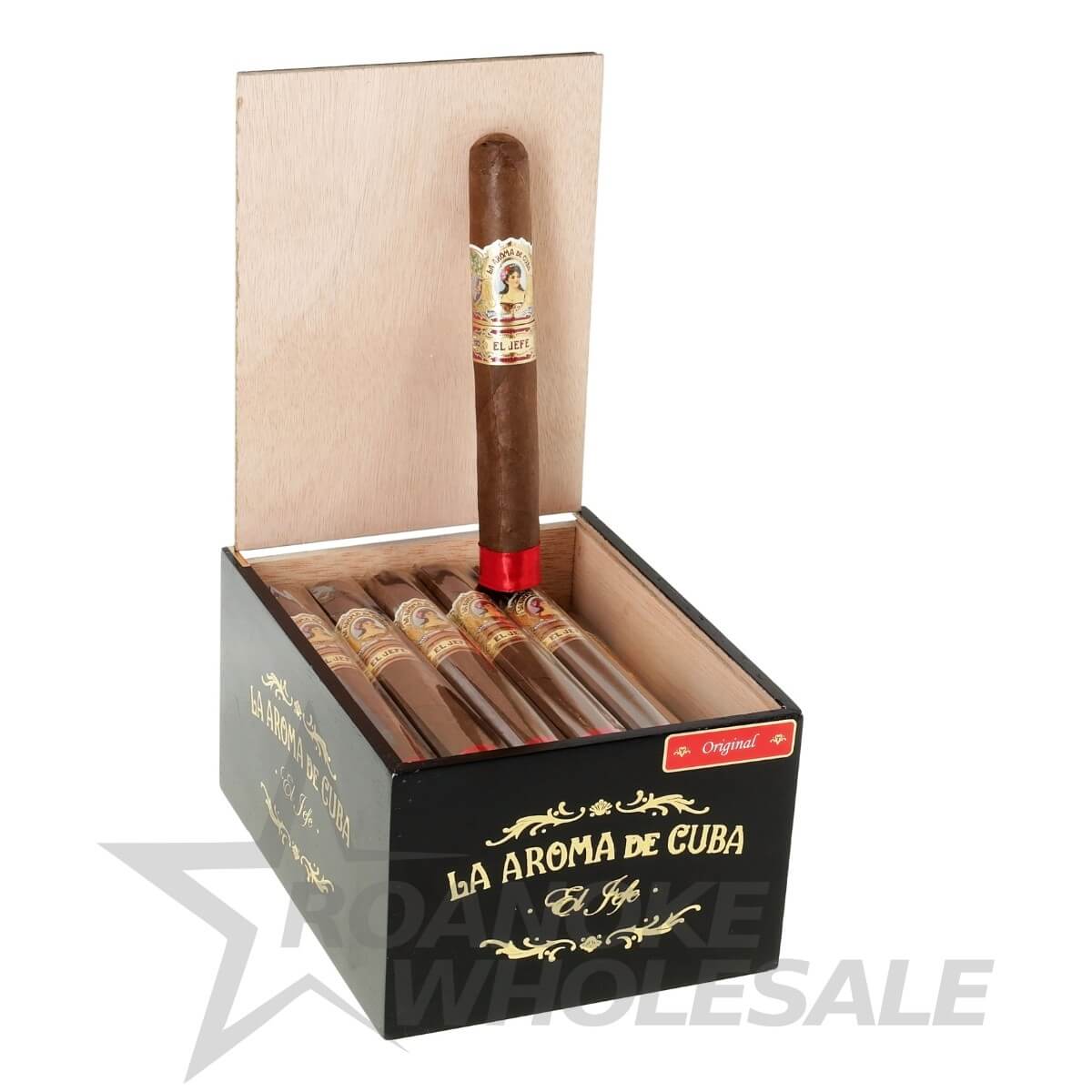 LA AROMA DE CUBA ORIGINAL EL JEFE 7X58 CIGARS 24PCS