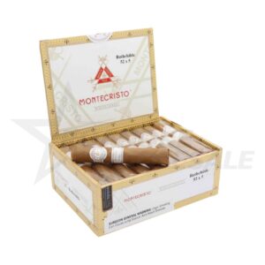 MONTECRISTO WHITE SERIES ROTHCHILDE 5X52 CIGARS 27PCS