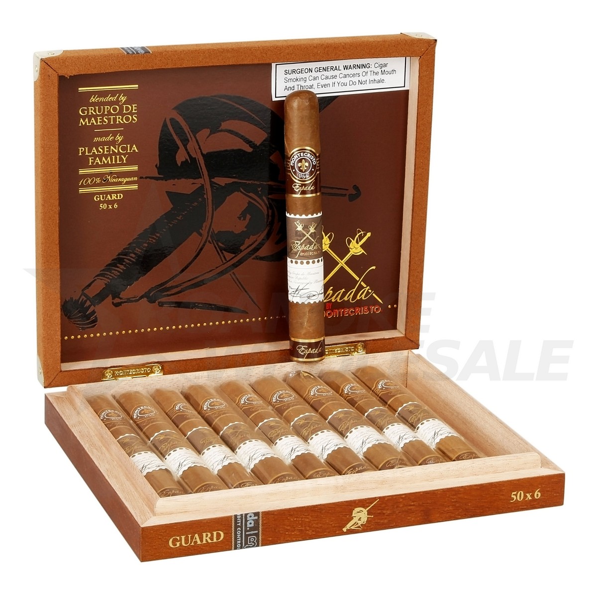 MONTECRISTO ESPADA GUARD 6X50 CIGARS 10PCS