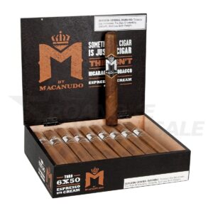 M BY MACANUDO ESPRESSO TORO 6X50 CIGARS 20PCS