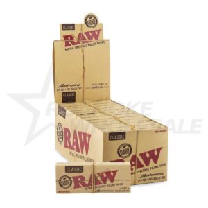 RAW MASTERPIECE 1&1/4 SIZE PAPERS + PRE-ROLLED TIPS 24PCS