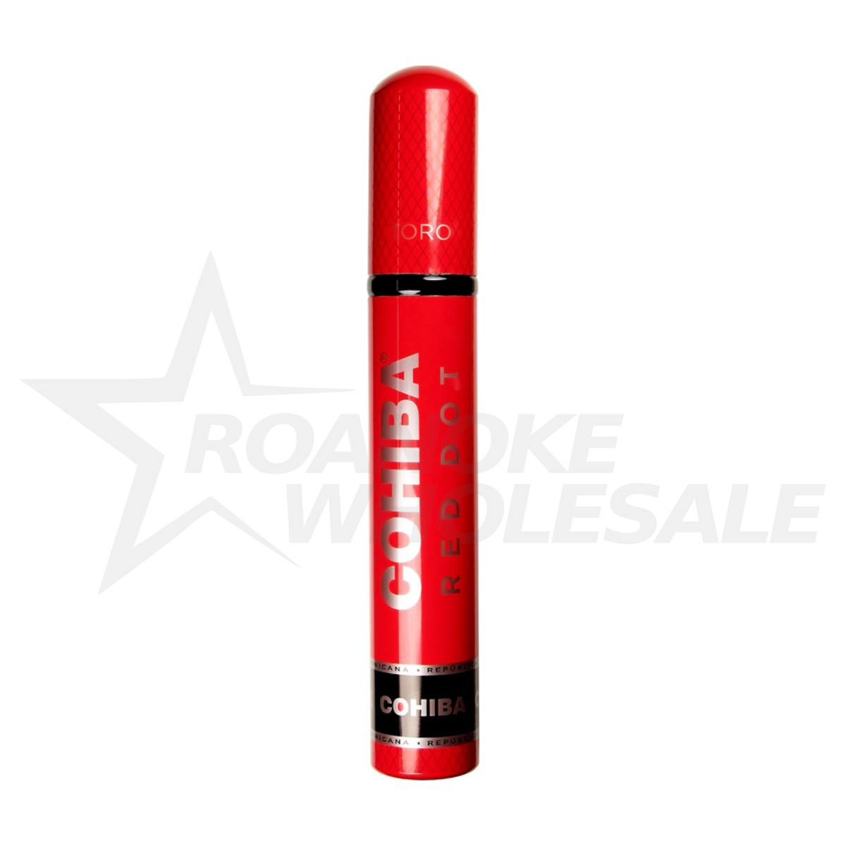 COHIBA RED DOT TOROS TUBE 6X50 CIGARS 10PCS - Image 2