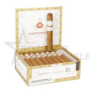 MONTECRISTO WHITE SERIES TORO CIGARS 54X6 27PCS