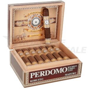 PERDOMO HABANO BOURBON BARREL-AGED ROBUSTO-MADURO CIGARS 24PCS