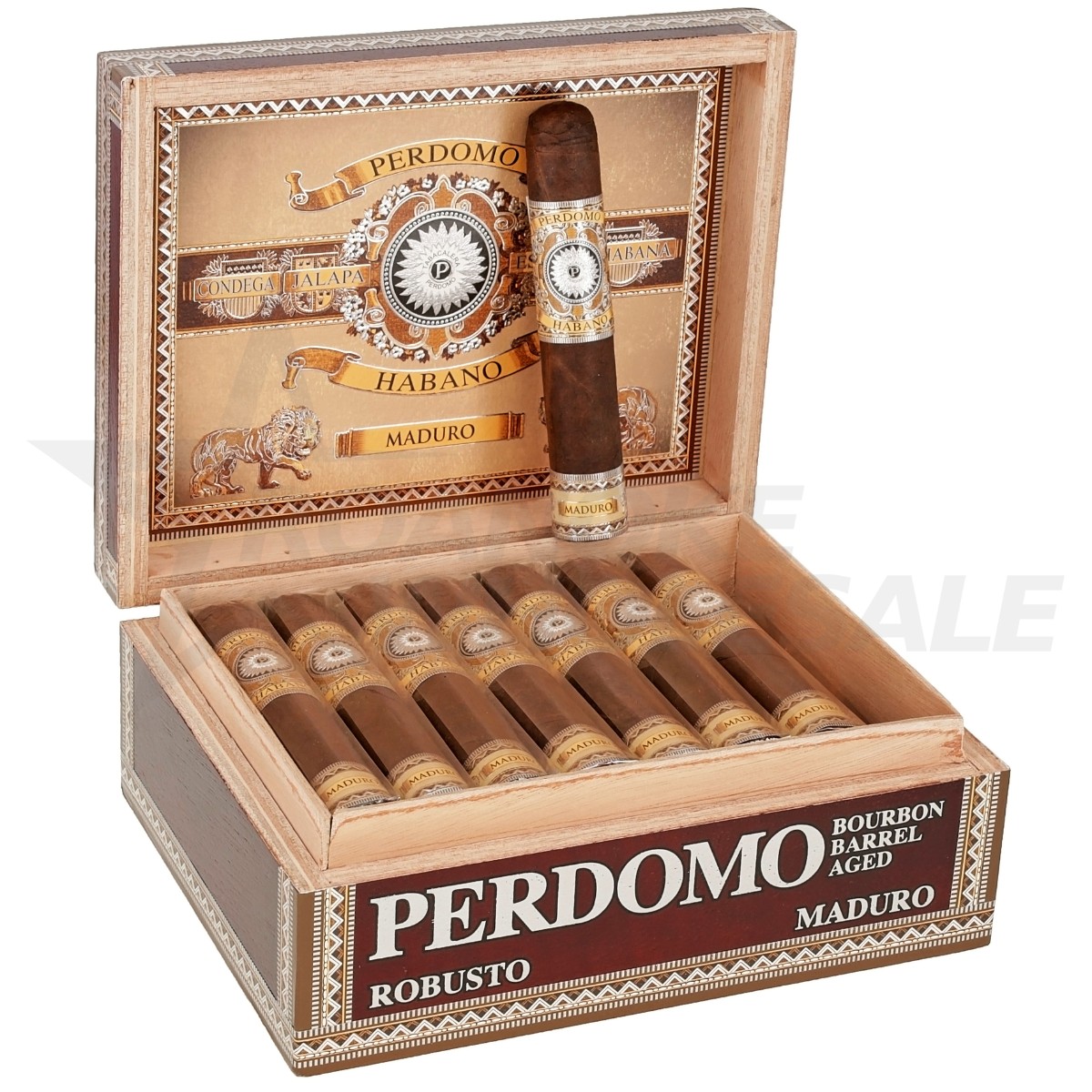 PERDOMO HABANO BOURBON BARREL-AGED ROBUSTO-MADURO CIGARS 24PCS